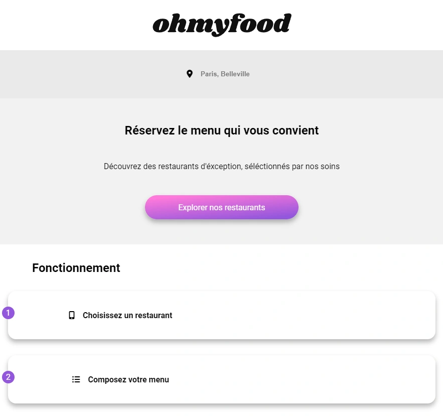 troisième projet Openclassroom